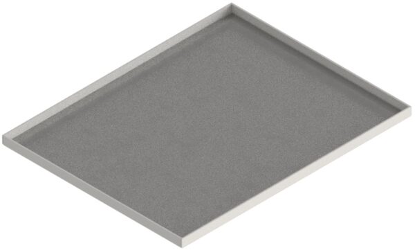 Produktbild UBK 401 151  -  Blind-Deckel zu UBK 400 mit Kante geschlossen aus ALU 2.5mm, 15mm Vertiefung